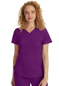 Scrub Top by Healing Hands, Style: 2167-EGGPL
