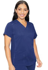 Scrub Top by Med Couture, Style: MC7459-GLXY